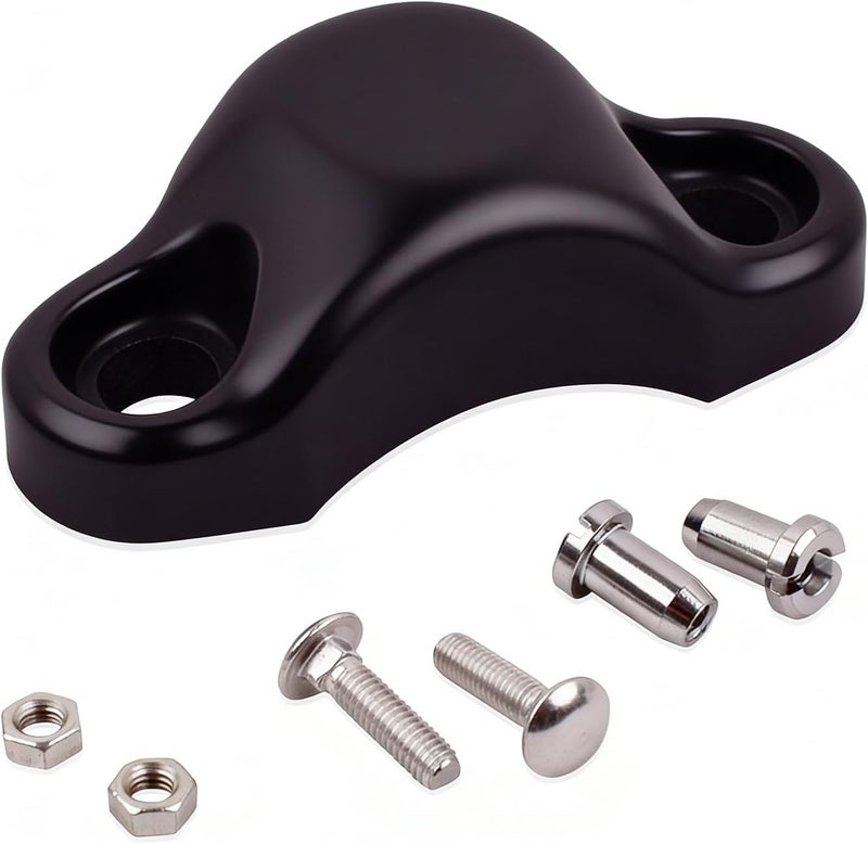 XTPTFABS Black Reel Seat Clamp/Rod Clamp Kit Compatible With most Reels up to 4/0 Size(TLD15, TLD20, TLD25, TLD30II (TWO SPEED)-W/Bolt&Nuts - Image 1